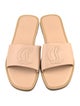 Louis Vuitton Leather Slides
