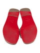 Louis Vuitton Leather Slides
