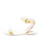 Louis Vuitton Leather Trim Embellishment Sandals