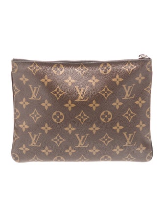 Louis Vuitton LV Monogram Plat Pochette