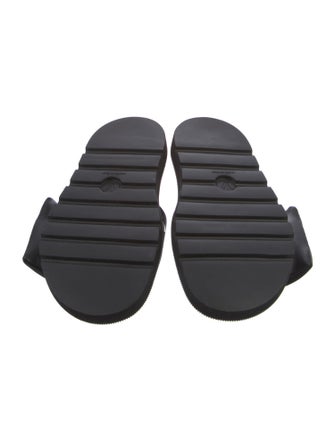 Louis Vuitton Satin Polka Dot Print Slides