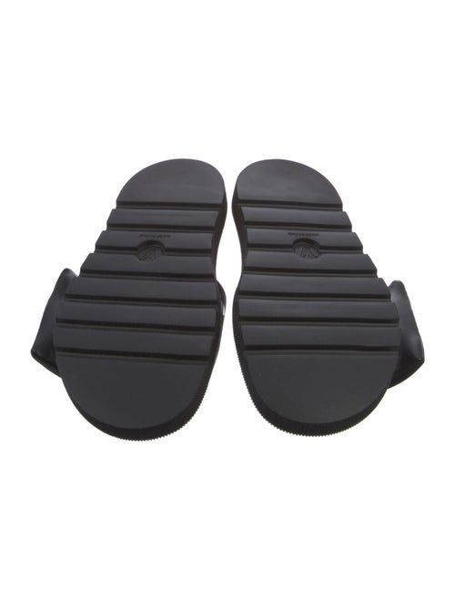 Louis Vuitton Satin Polka Dot Print Slides