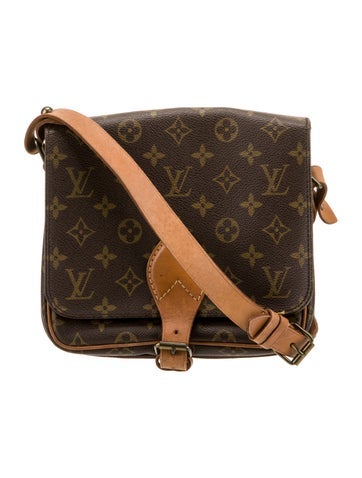 Louis Vuitton Crossbody Bags LV Monogram Cartouchière MM Vintage