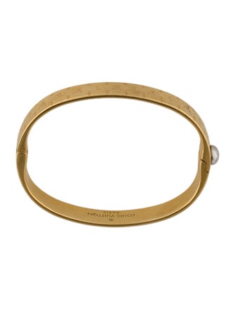 Louis Vuitton Nanogram Hinge Bracelet
