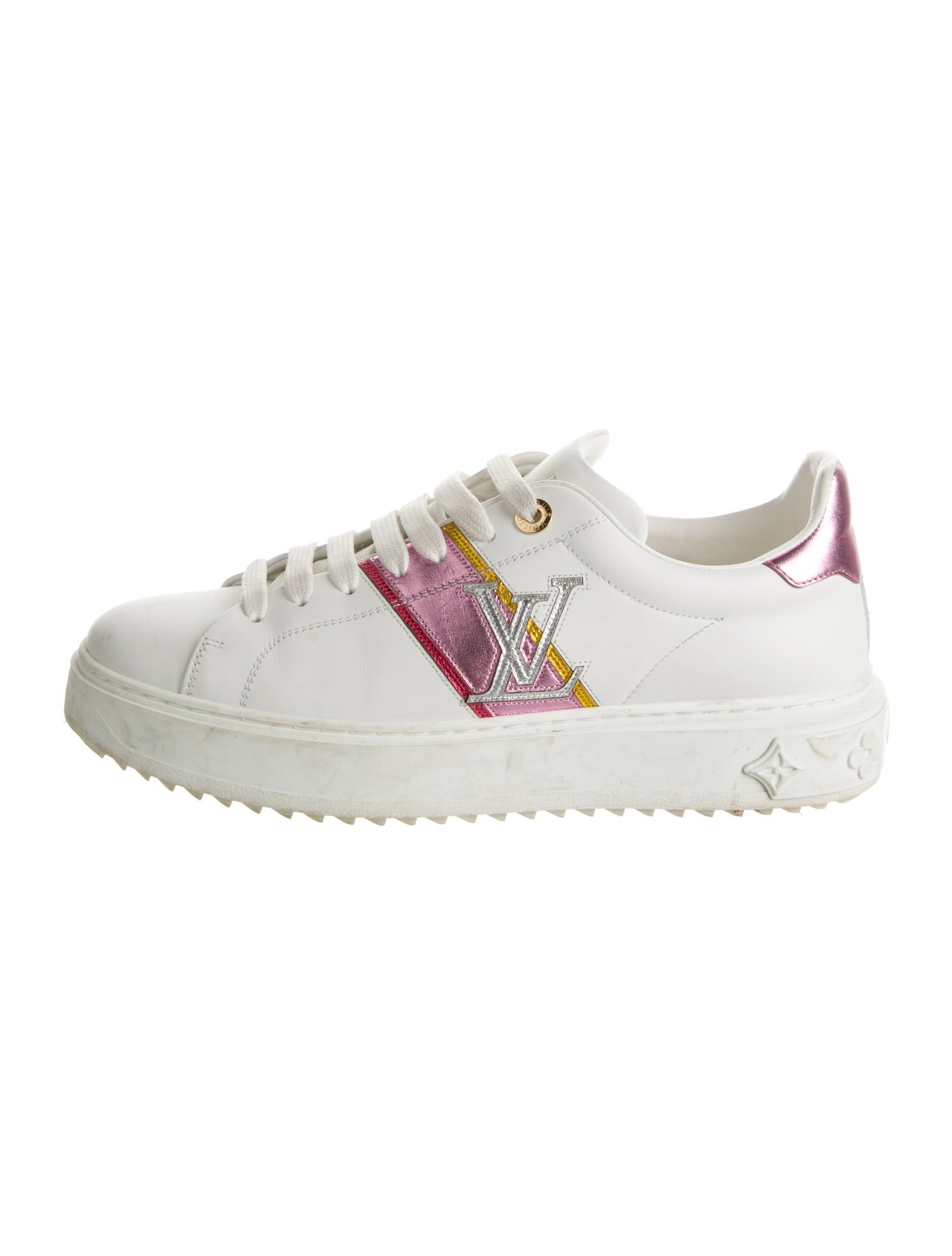 Louis Vuitton LV Monogram Leather Sneakers