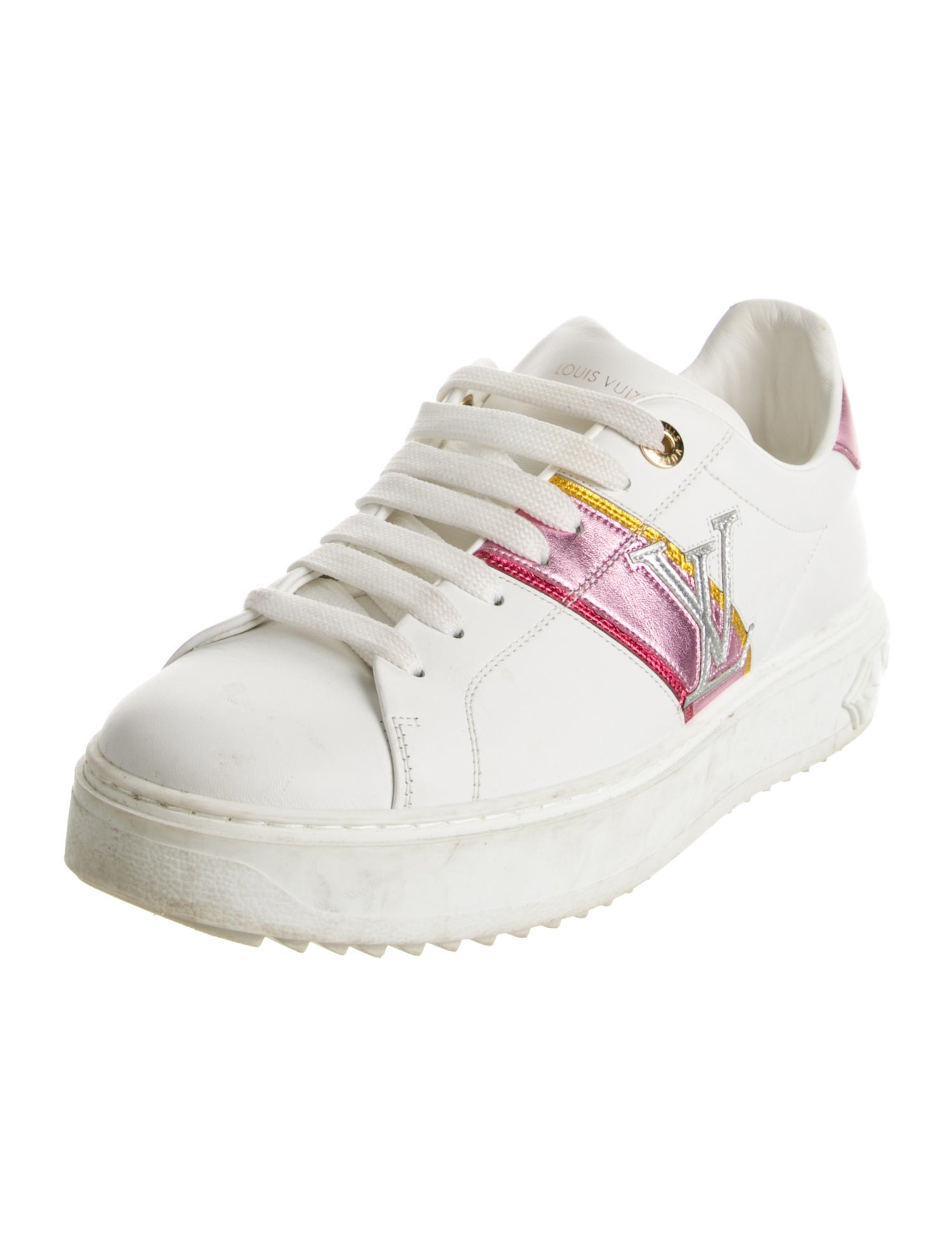 Louis Vuitton LV Monogram Leather Sneakers