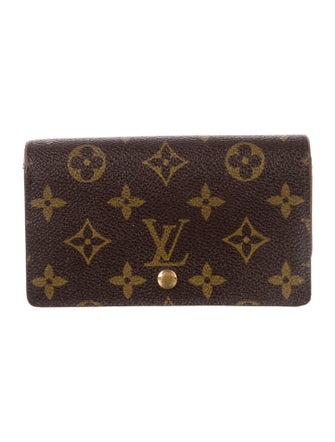 Louis Vuitton LV Monogram Coated Canvas Wallet
