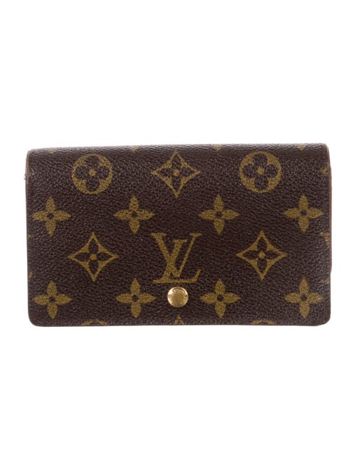 Louis Vuitton LV Monogram Coated Canvas Wallet