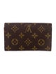 Louis Vuitton LV Monogram Coated Canvas Wallet