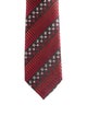 Louis Vuitton Pattern Print Silk Tie