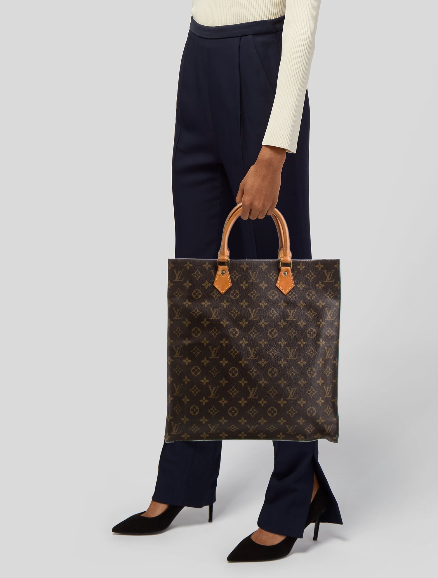 Louis Vuitton LV Monogram Sac Plat Vintage