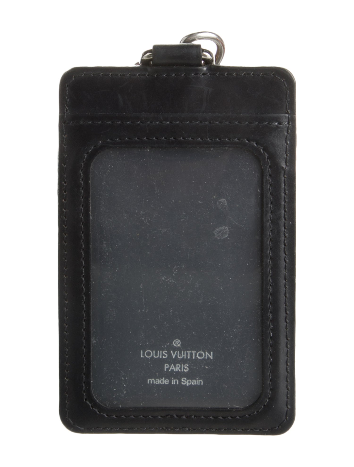 Louis Vuitton Monogram Savane Badge Holder