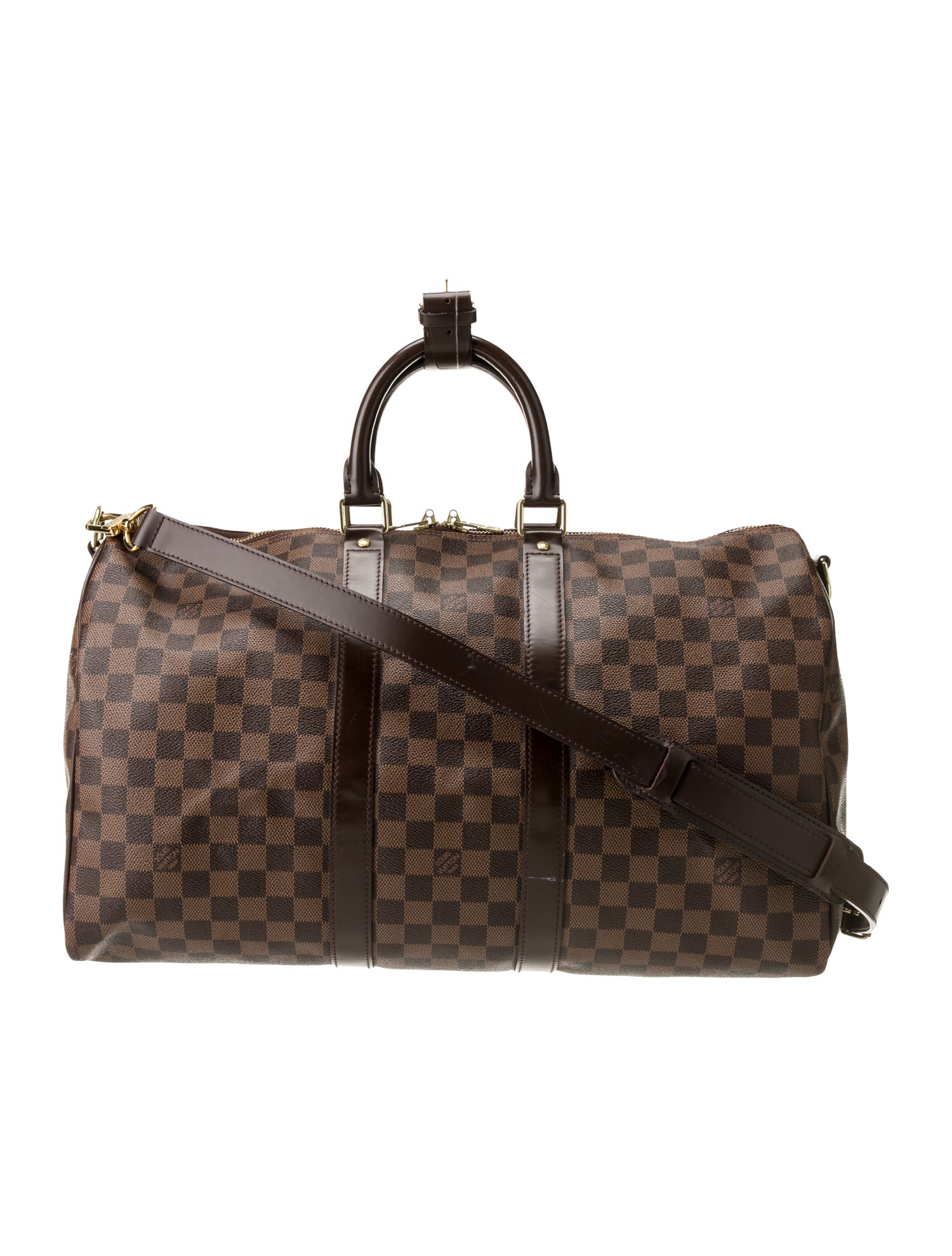 Louis Vuitton Damier Ebene Keepall Bandouliere 55