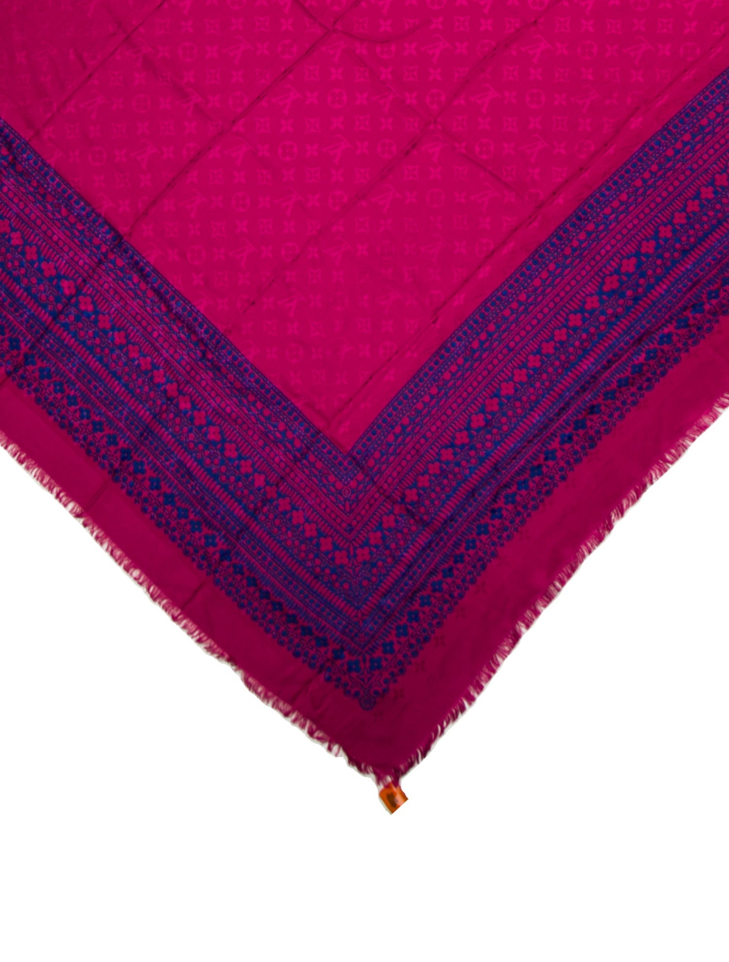 Louis Vuitton Amstramgram Silk Shawl