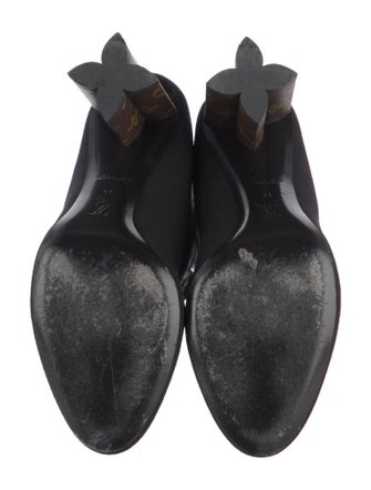 Louis Vuitton LV Monogram Embroidered Accent Sock Boots