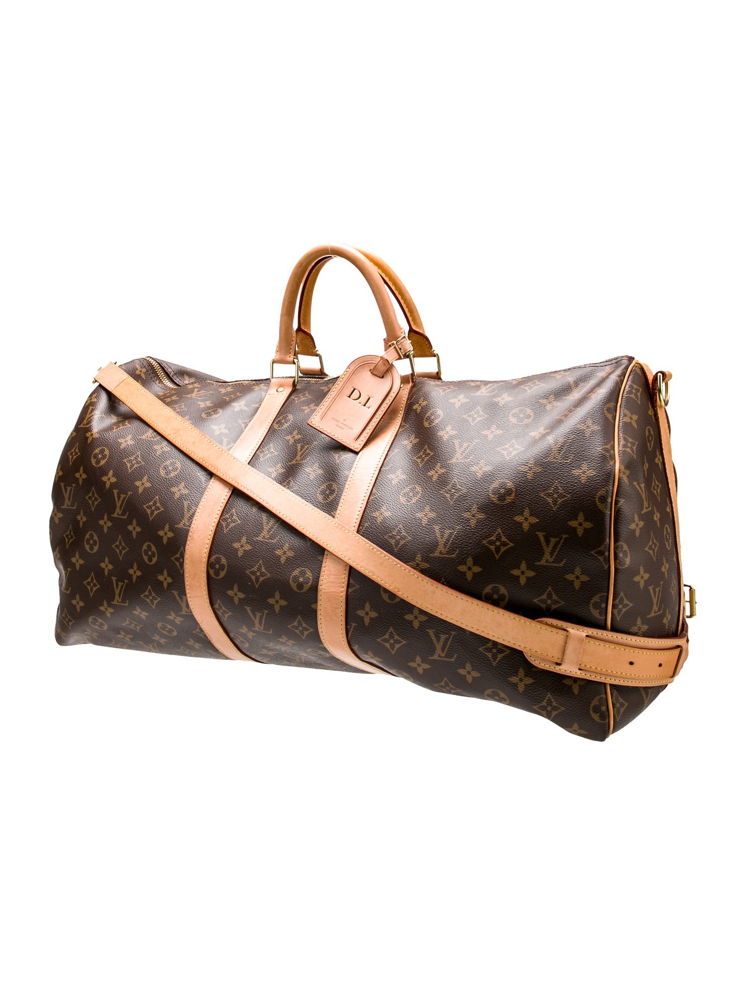 Louis Vuitton LV Monogram Keepall Bandouliere 55