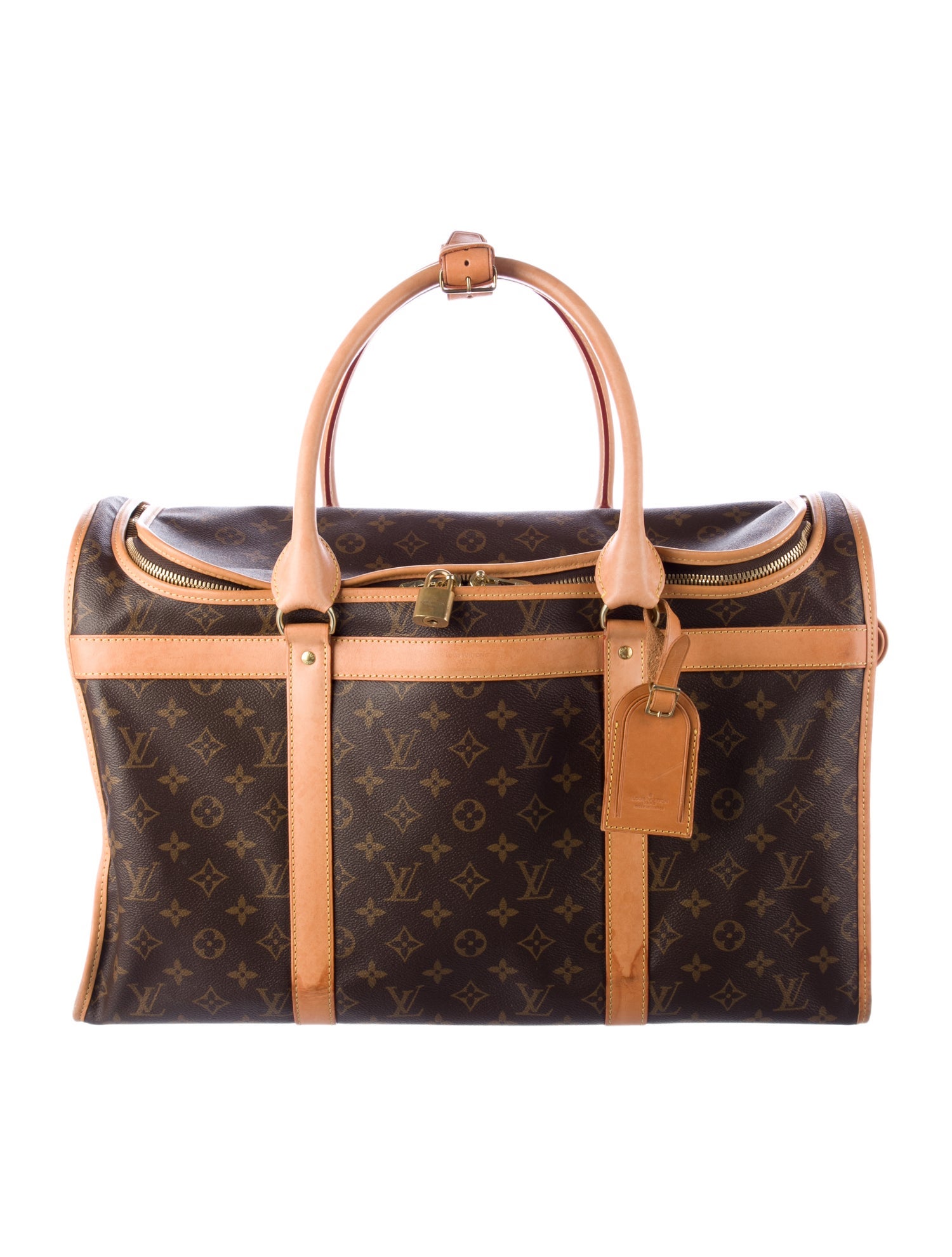 Louis Vuitton Monogram Sac Chien 50 Pet Carrier