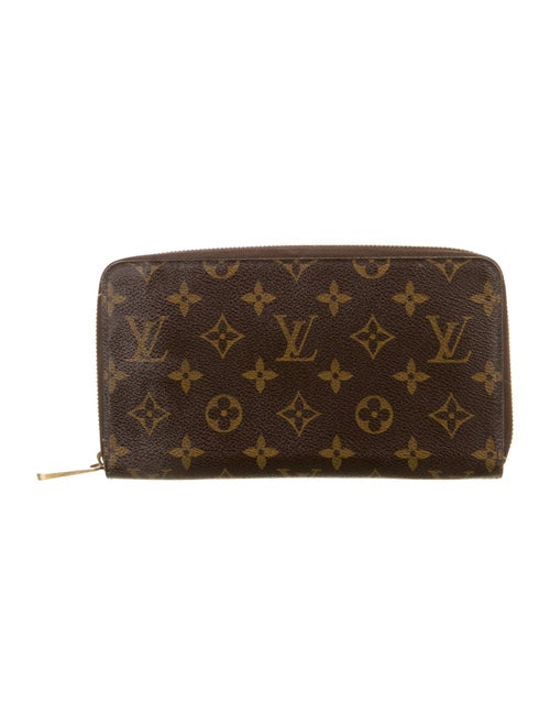 Louis Vuitton LV Monogram Coated Canvas Zippy Organizer Wallet