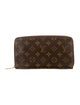 Louis Vuitton LV Monogram Coated Canvas Zippy Organizer Wallet