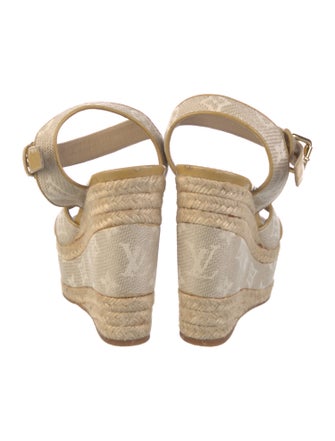 Louis Vuitton LV Monogram Canvas Espadrilles