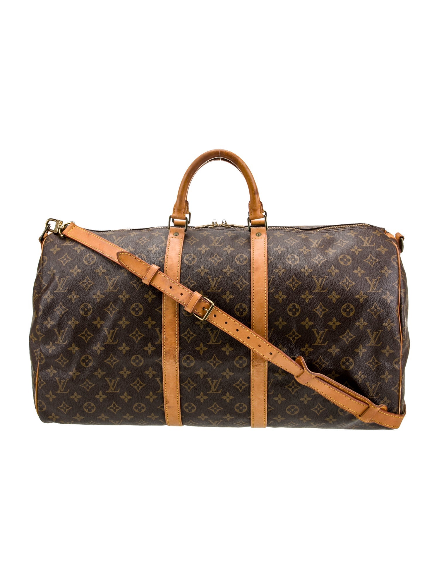 Louis Vuitton LV Monogram Keepall Bandouliere 55