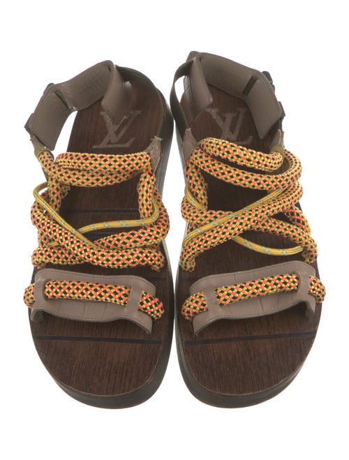 Louis Vuitton Patterned Sandals