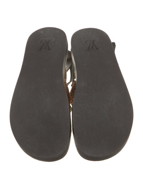 Louis Vuitton Patterned Sandals