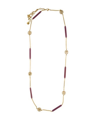 Louis Vuitton Station Vintage Inclusion Necklace