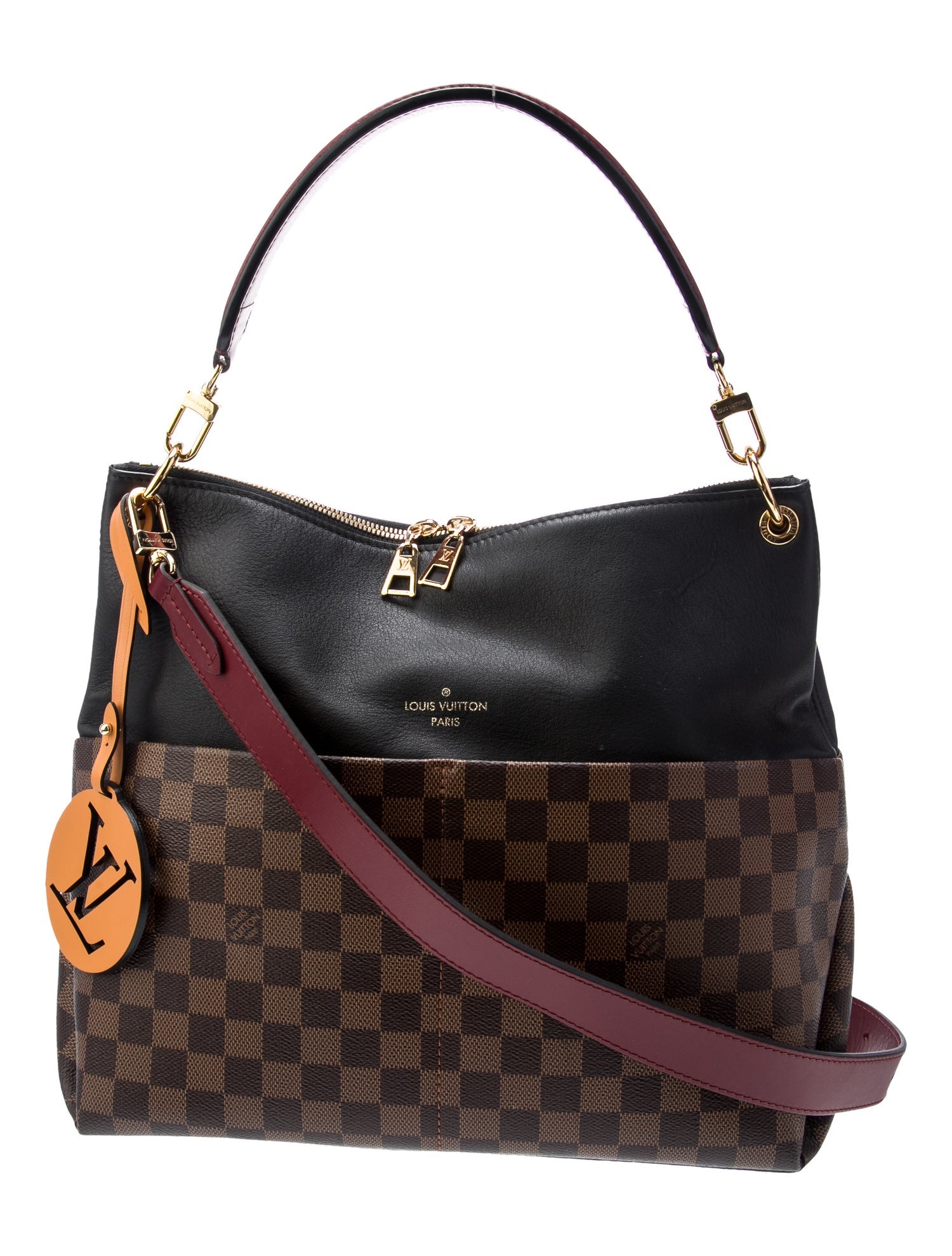 Louis Vuitton Damier Ebene Maida Hobo Bag