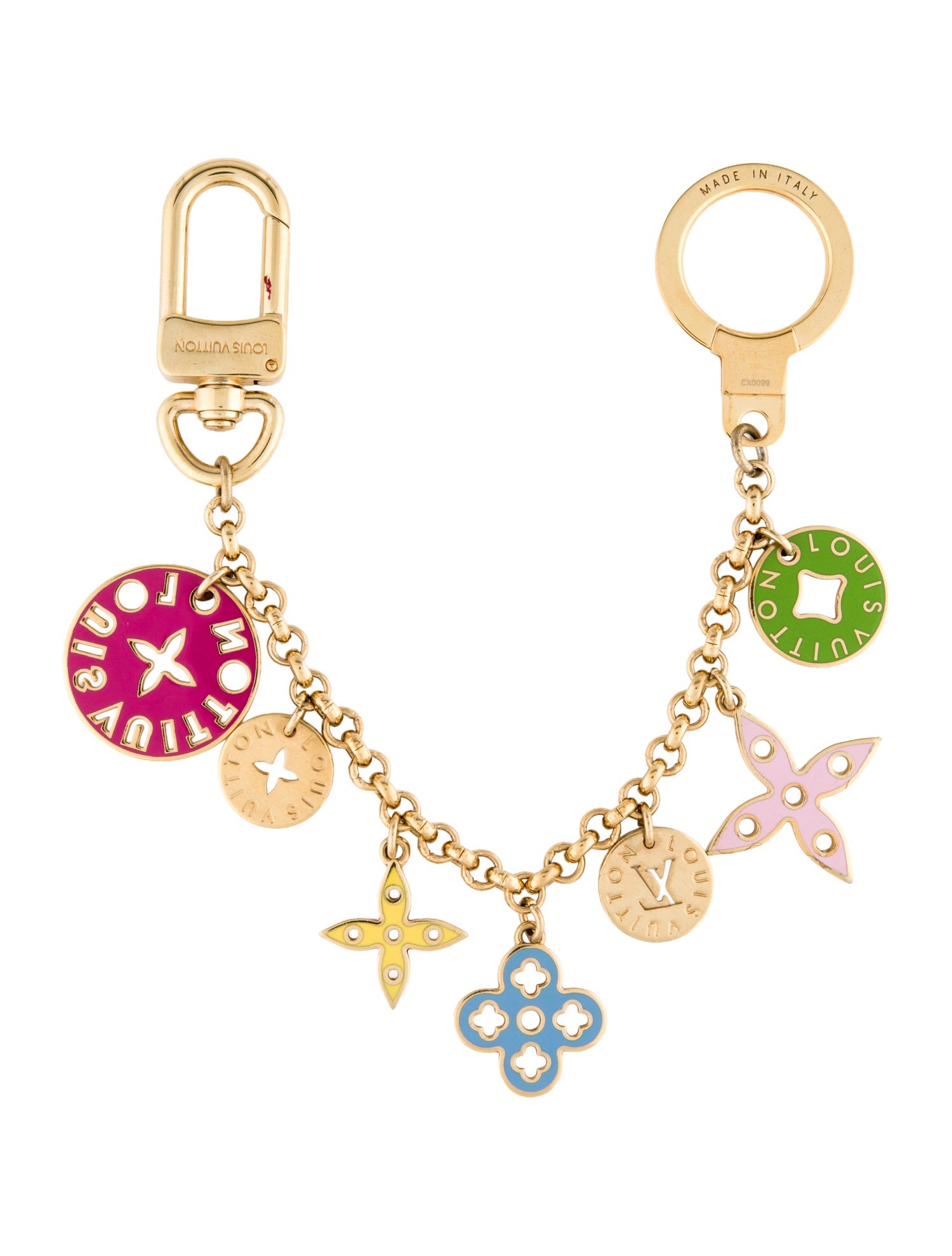 Louis Vuitton Multicolor Pastilles Bag Charm and Key Holder