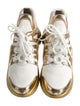 Louis Vuitton Leather Colorblock Pattern Sneakers
