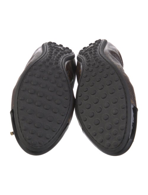 Louis Vuitton LV Monogram Bow Accents Ballet Flats