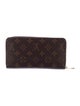 Louis Vuitton LV Monogram Coated Canvas Zippy Wallet