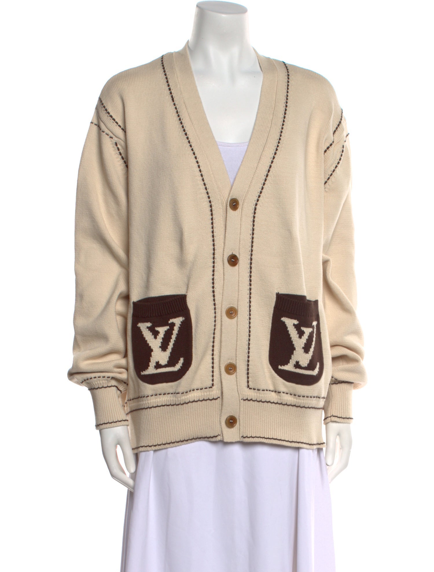 Louis Vuitton 2024 Printed Cardigan