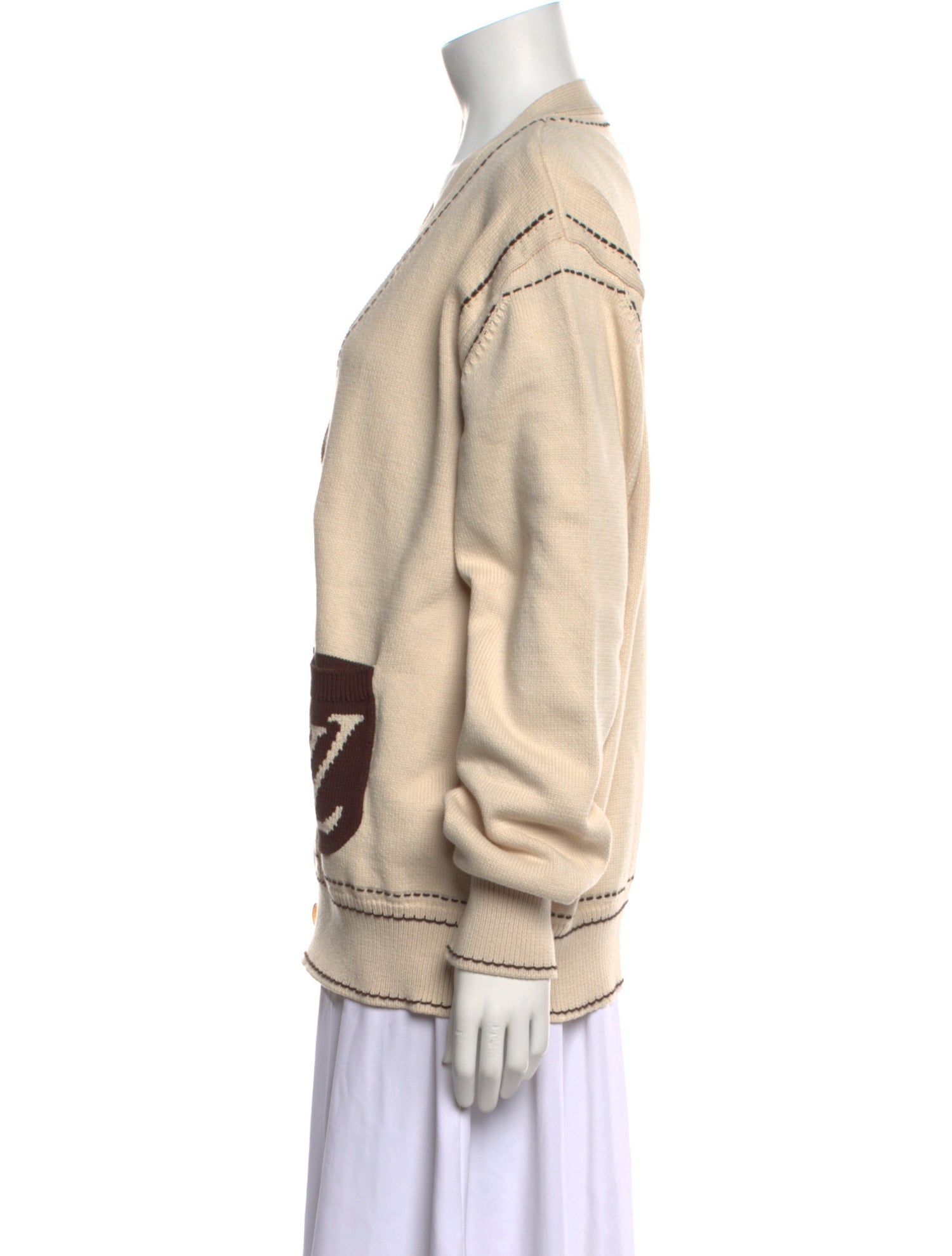 Louis Vuitton 2024 Printed Cardigan