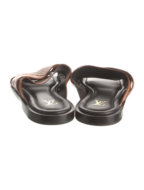 Louis Vuitton Ostrich Slides