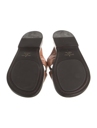 Louis Vuitton Ostrich Slides