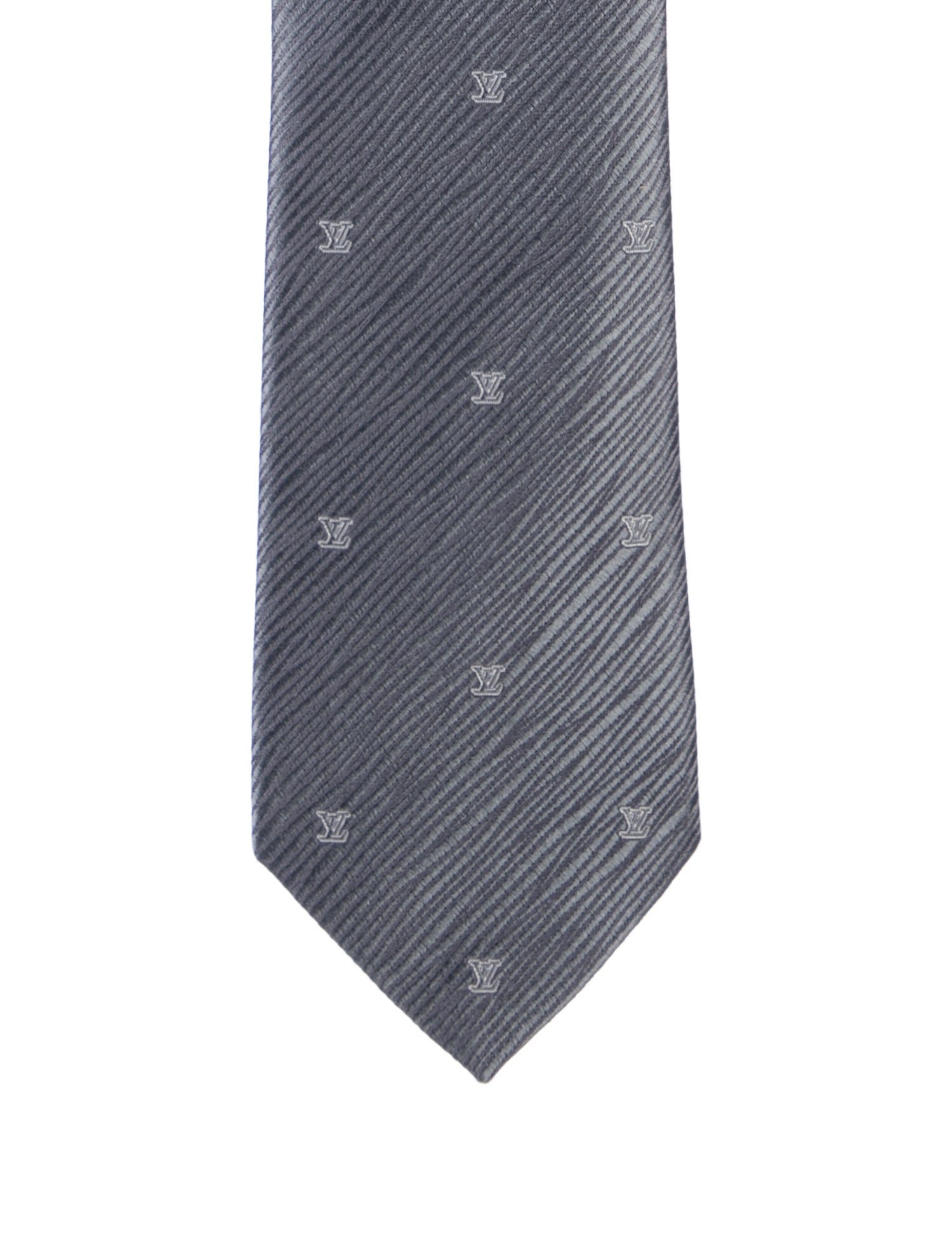 Louis Vuitton Silk Patterned Print Tie