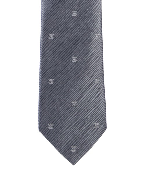 Louis Vuitton Silk Patterned Print Tie