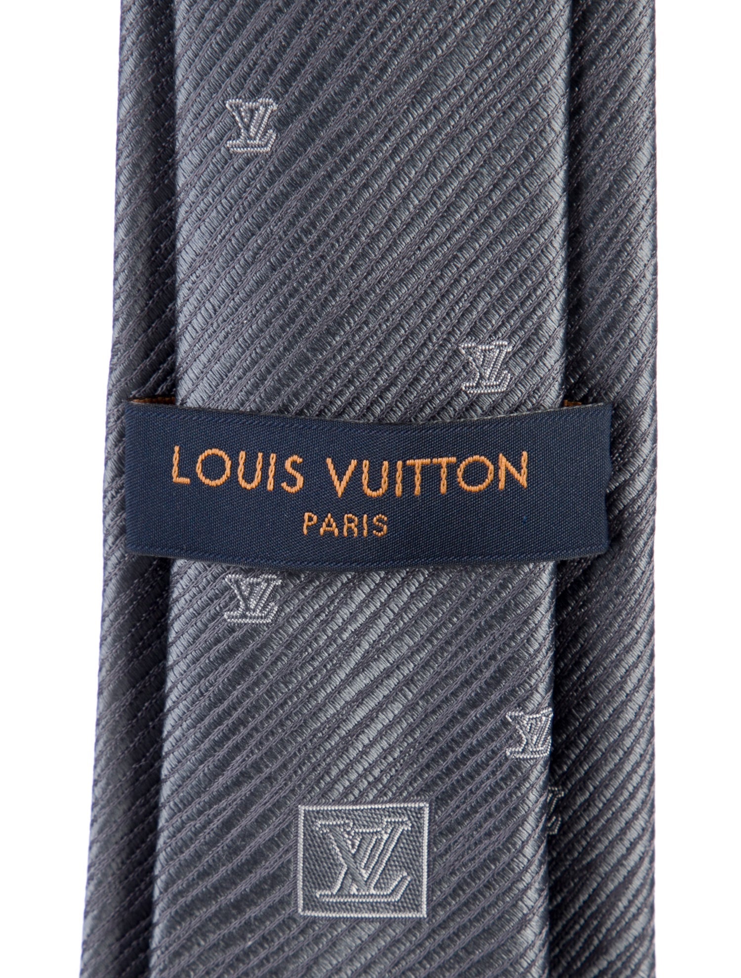 Louis Vuitton Silk Patterned Print Tie