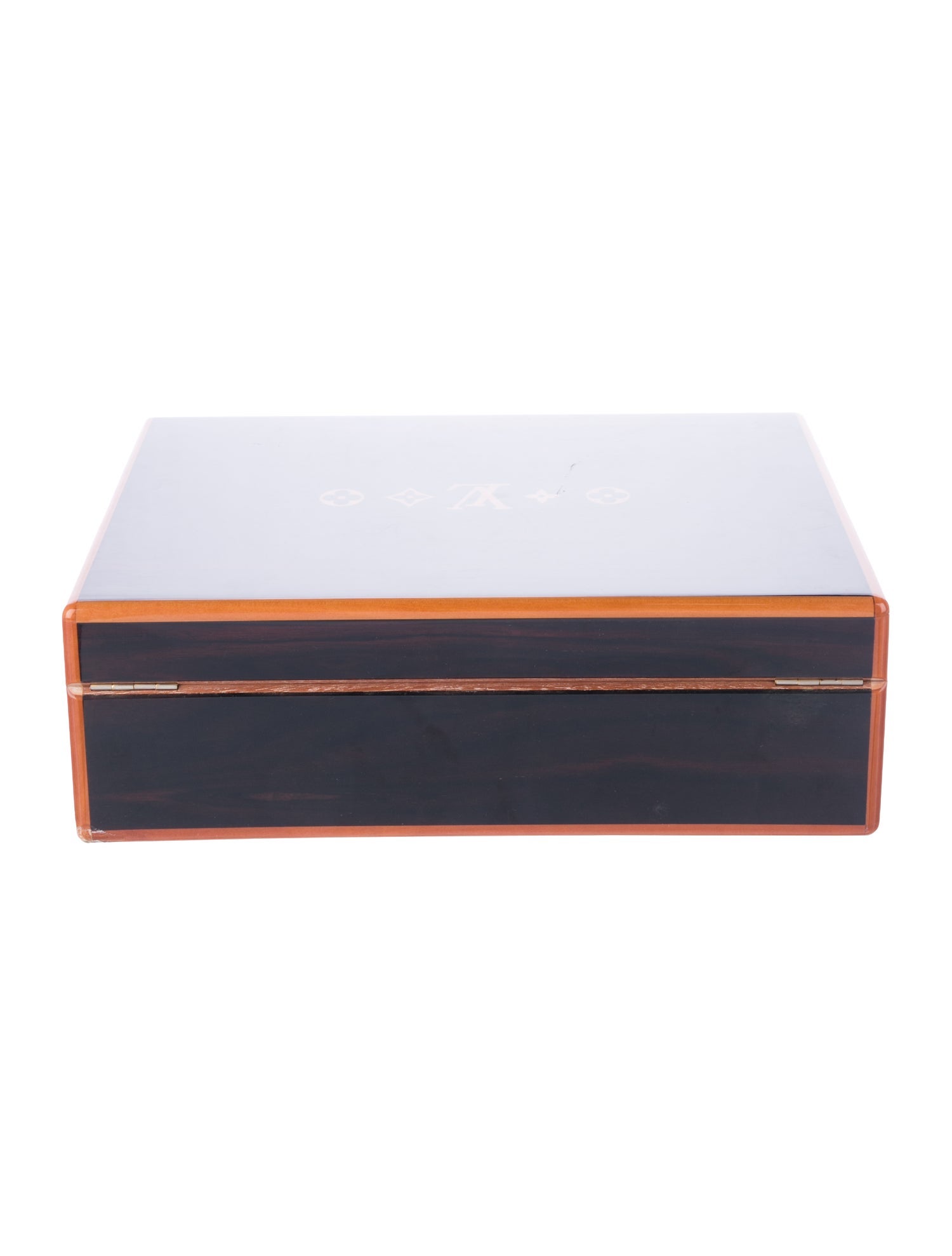 Louis Vuitton Mahogany Humidor 75 Cigar Box