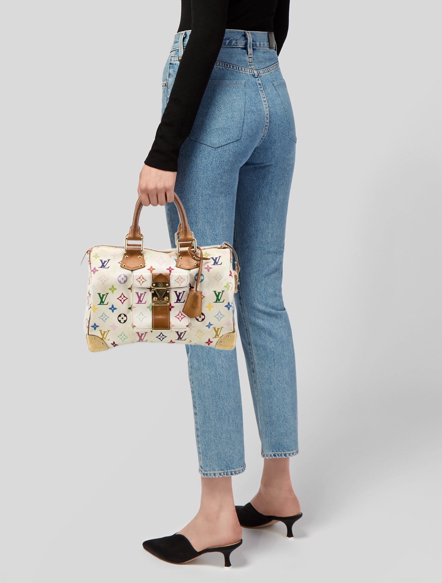 Louis Vuitton Multicolore Monogram Speedy 30