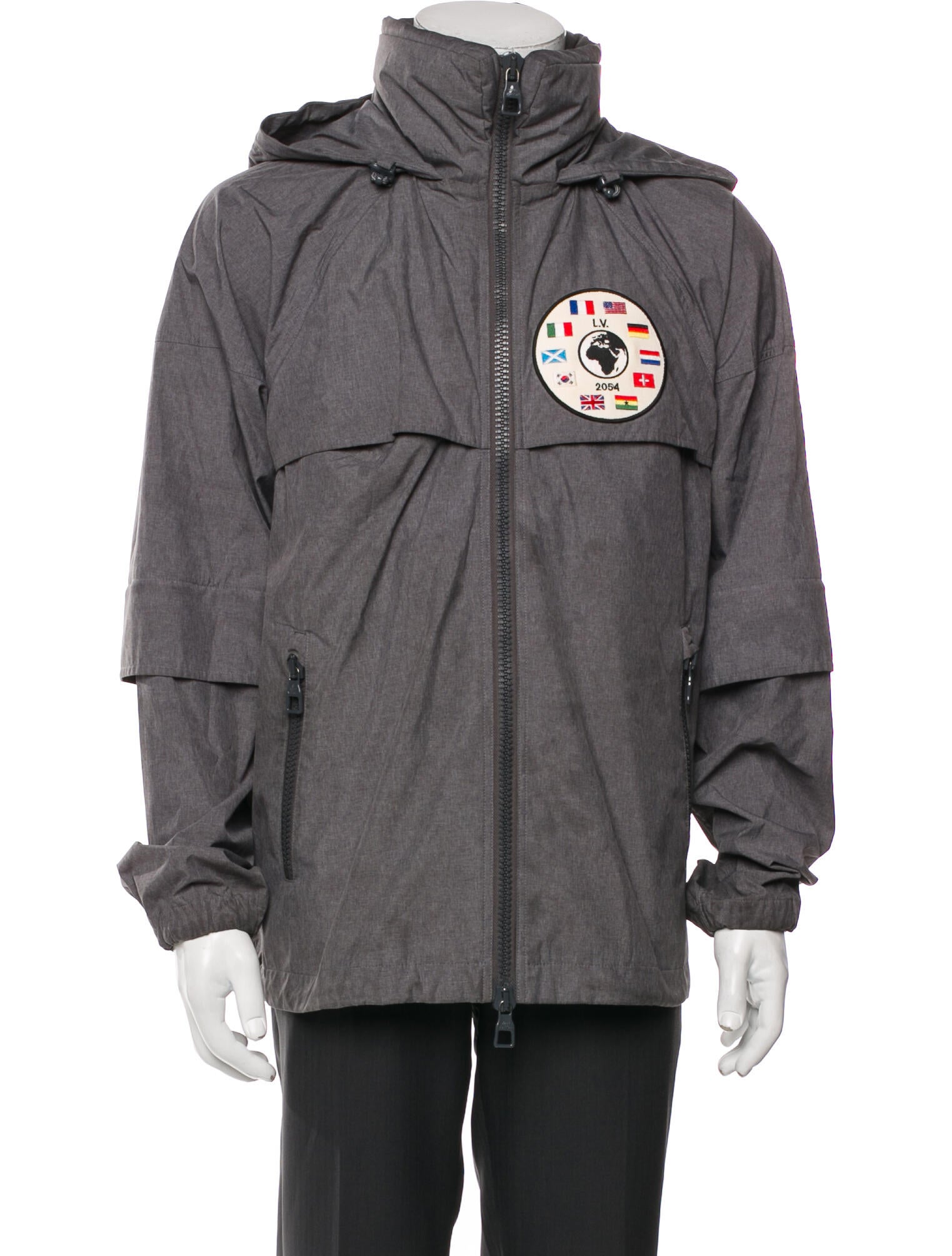 Louis Vuitton 2019 Graphic Print Windbreaker