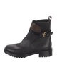 Louis Vuitton LV Monogram Leather Combat Boots