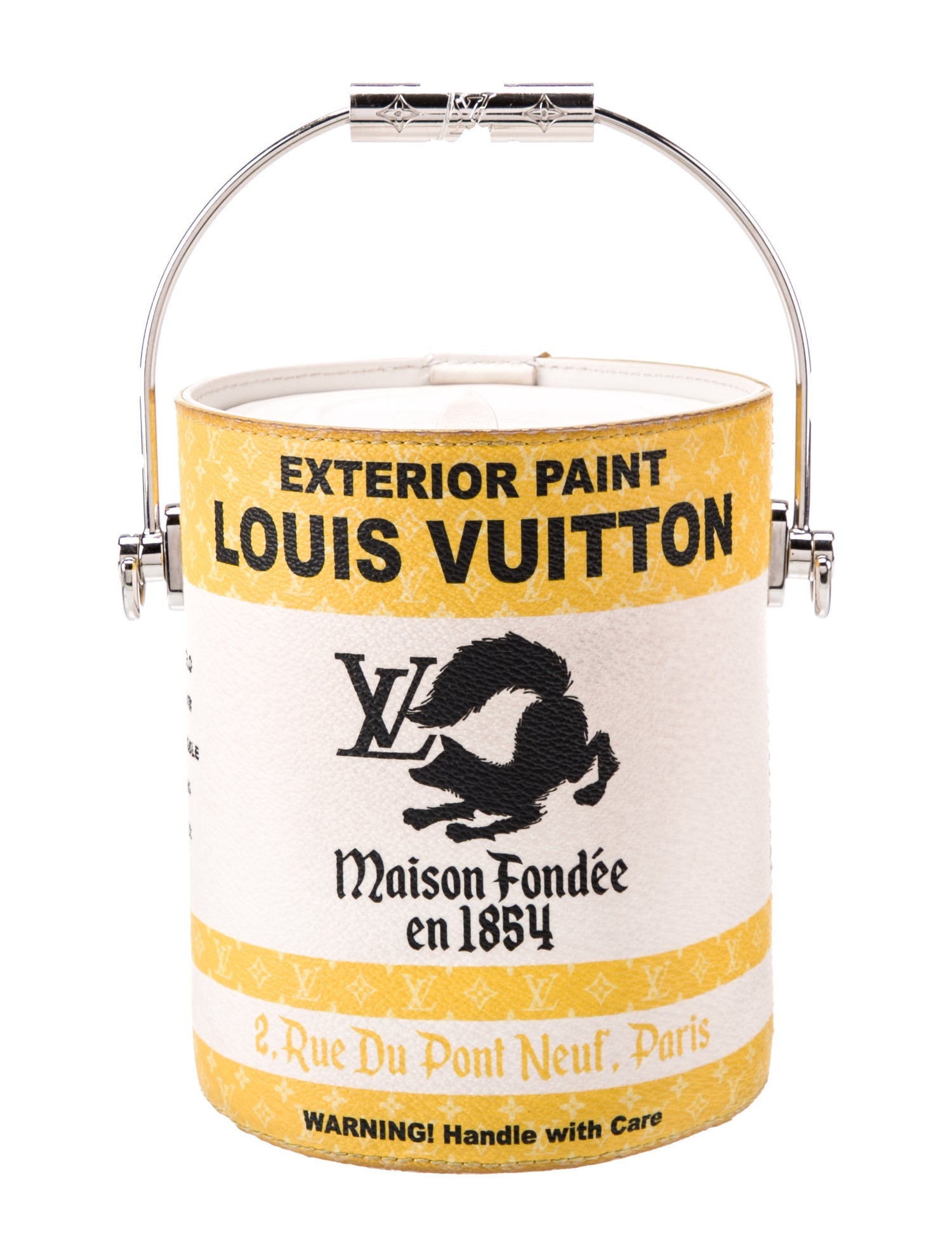 Louis Vuitton Leather Paint Can