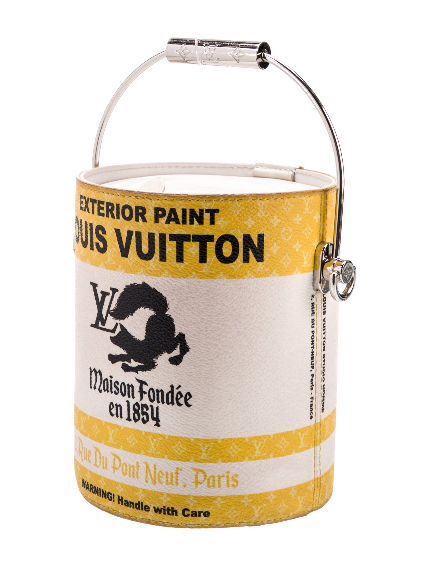 Louis Vuitton Leather Paint Can