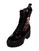 Louis Vuitton Catogram Print Printed Combat Boots