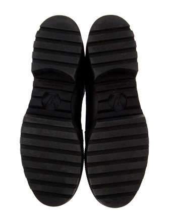 Louis Vuitton Catogram Print Printed Combat Boots