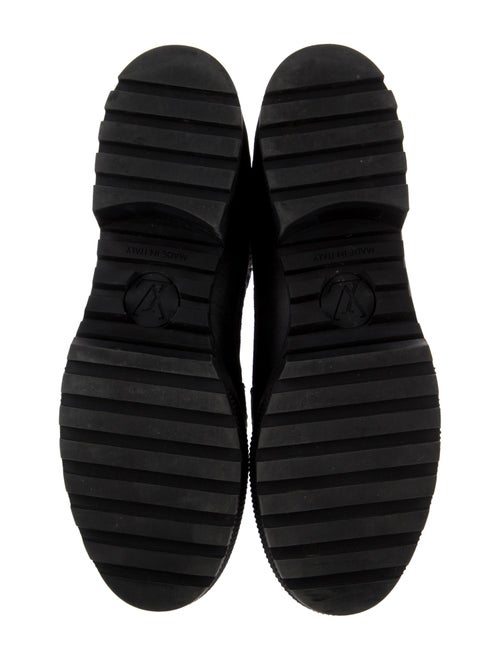 Louis Vuitton Catogram Print Printed Combat Boots