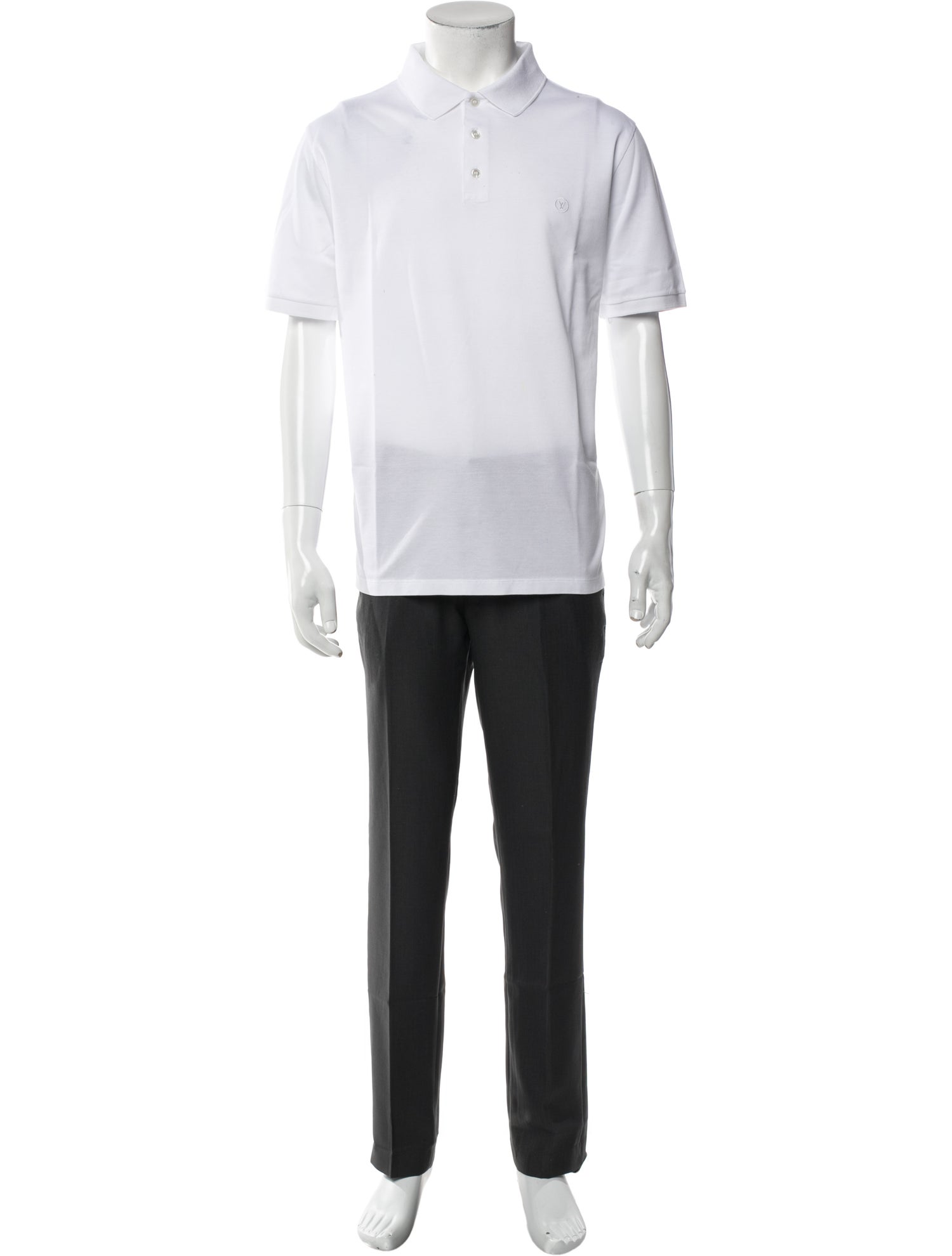 Louis Vuitton 2022 V-Neck Polo Shirt